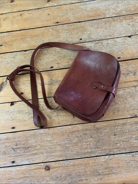 Lucky Brand Leather Crossbody Bag in brown
